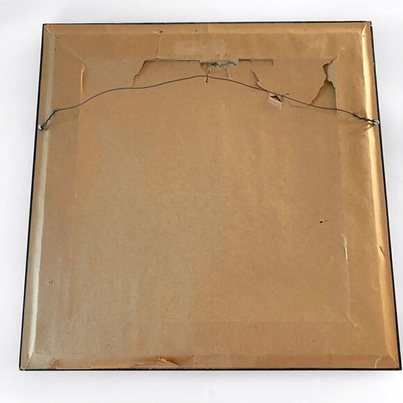 Vintage 1970’s Jungle Leopard Needlepoint Framed Art - Picture 2 of 7